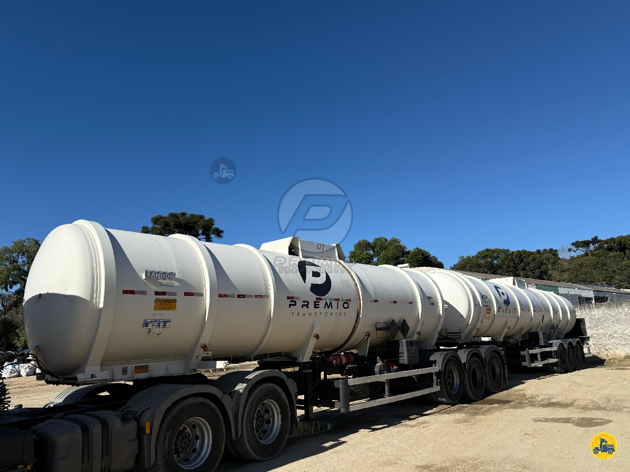 CARRETA BITREM 9 EIXOS TANQUE AÇO Premio Transportes CONTENDA PARANÁ PR